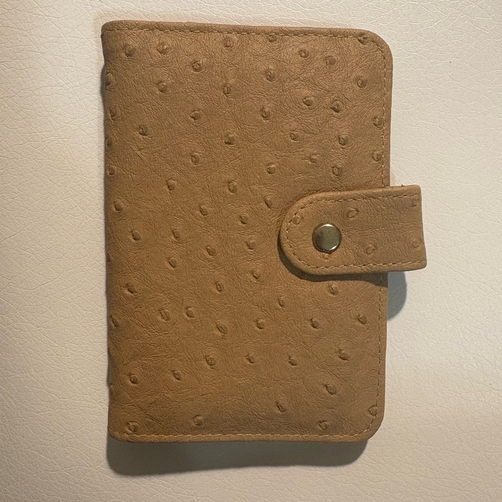 VINTAGE passport holder chic classic old money timeless leather